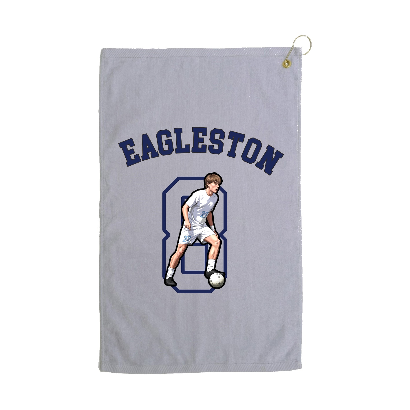Golf Towel — Shirsey Arch in Grey