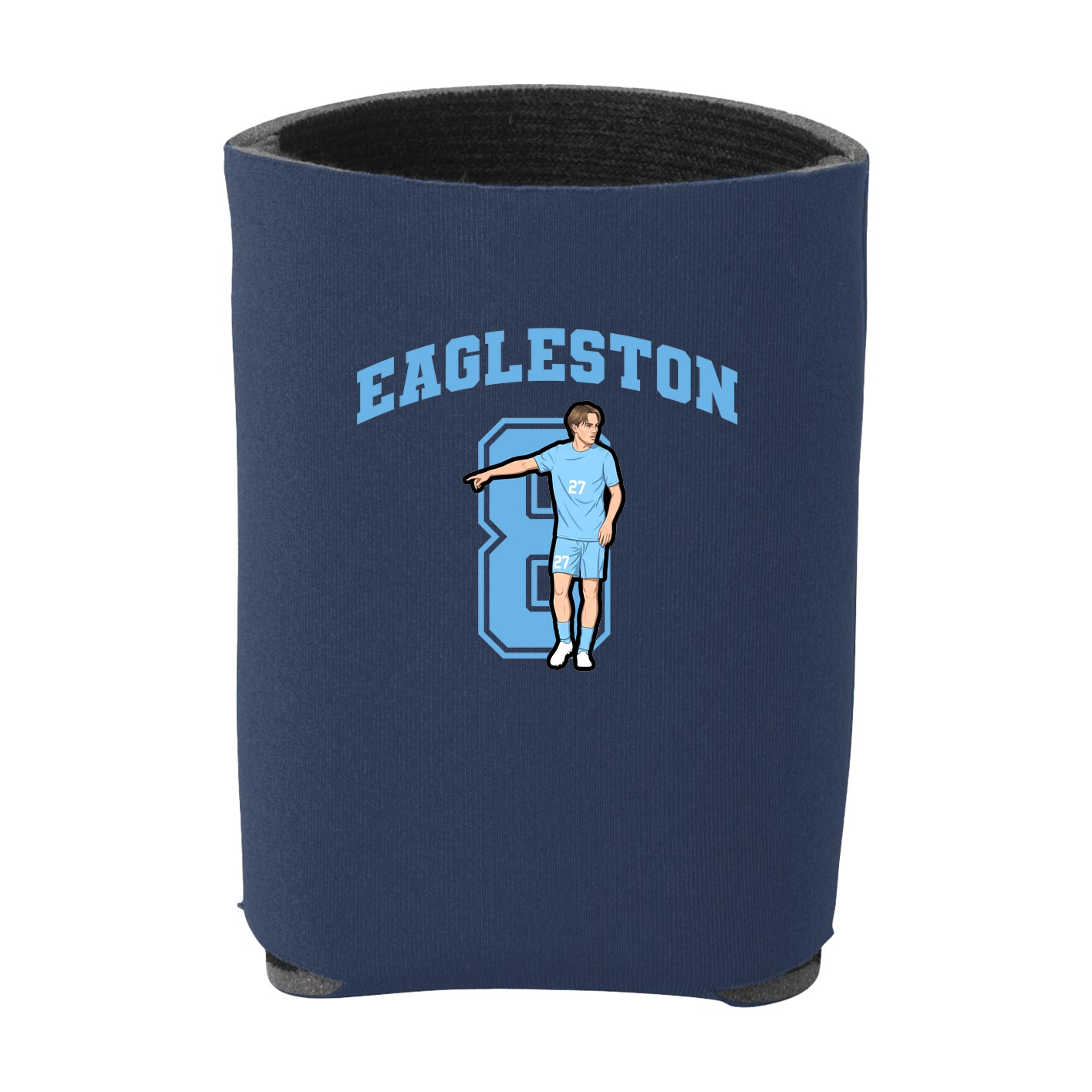 Can Holder — Number in Navy