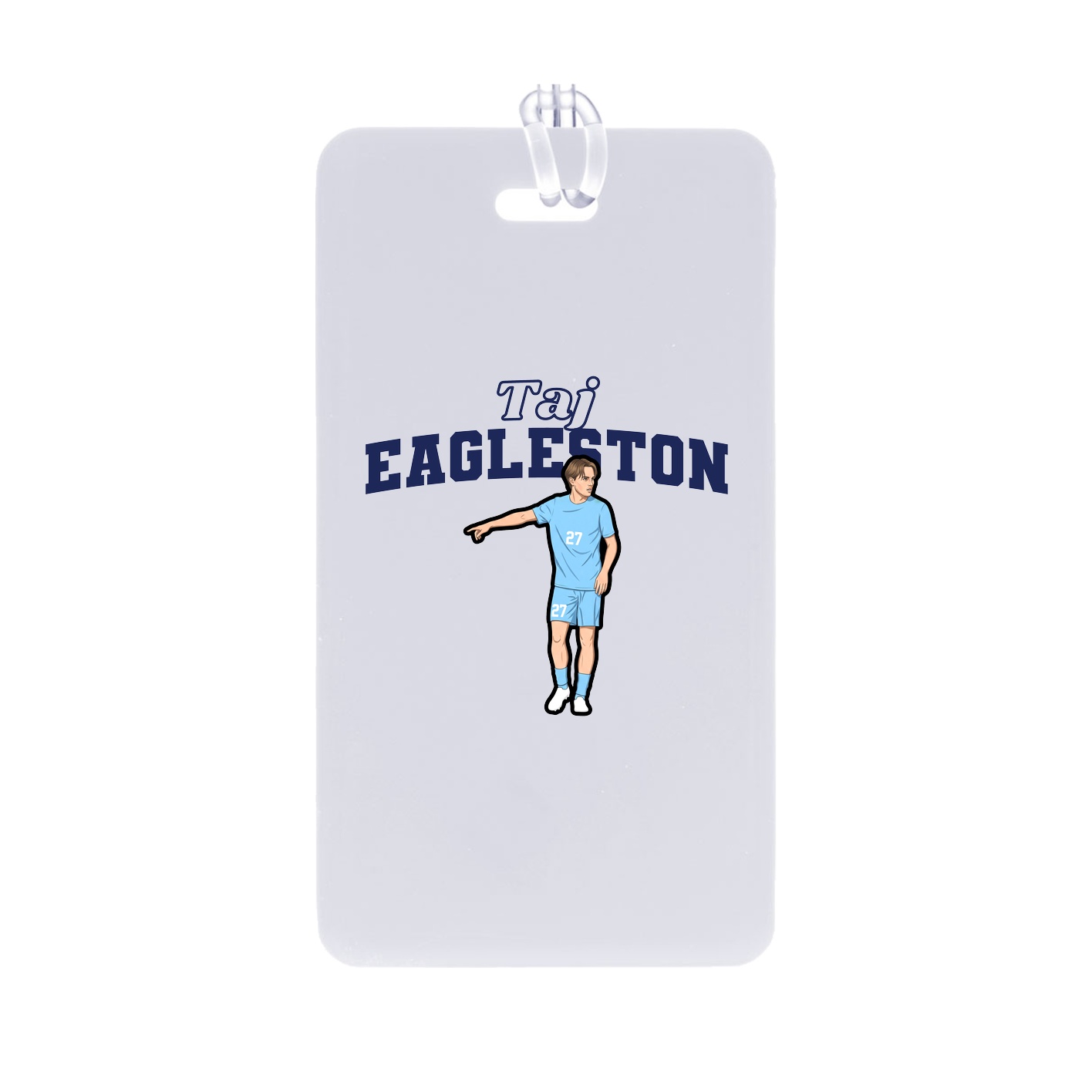 Bag Tag — Name Arch in Classic