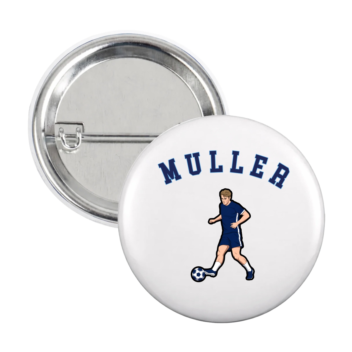 Game Day Button — Shirsey Arch in White