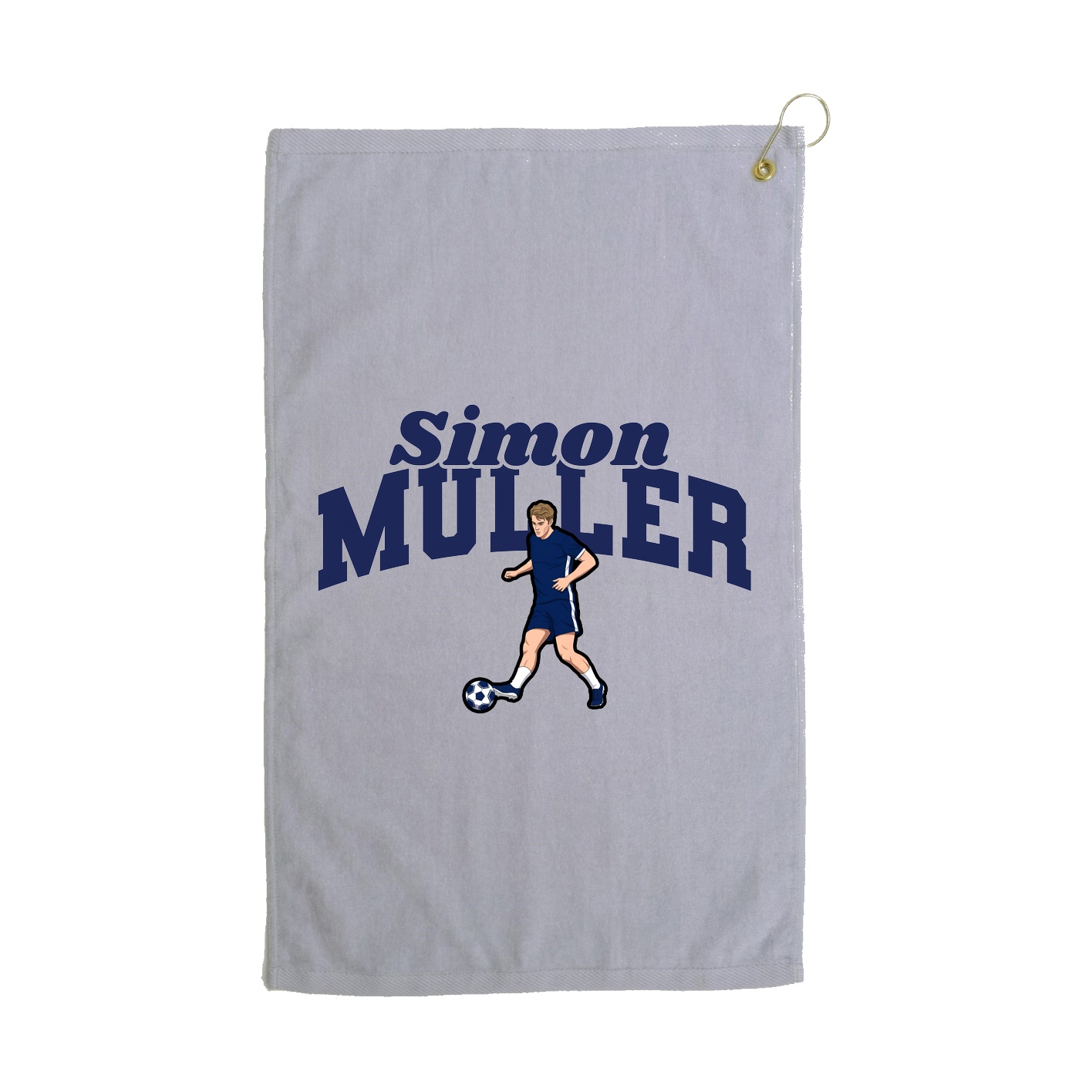 Golf Towel — Signature Arch in Grey