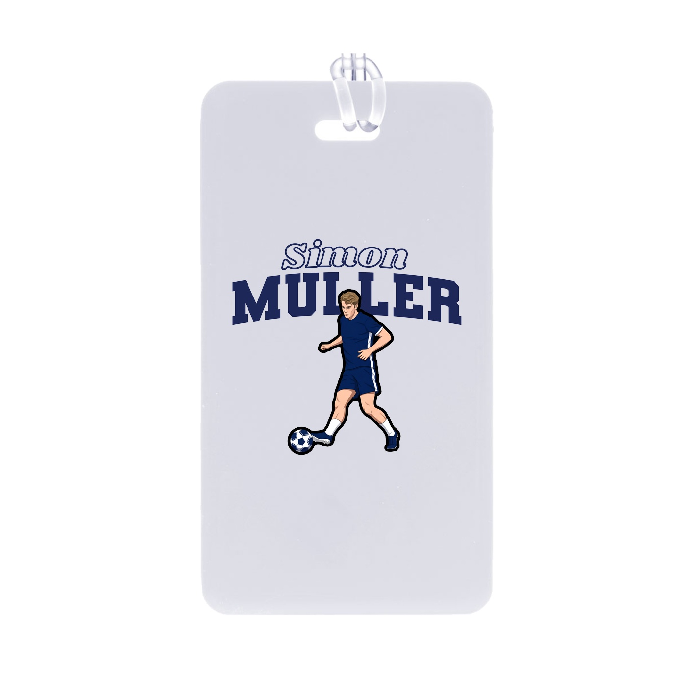Bag Tag — Name Arch in Classic