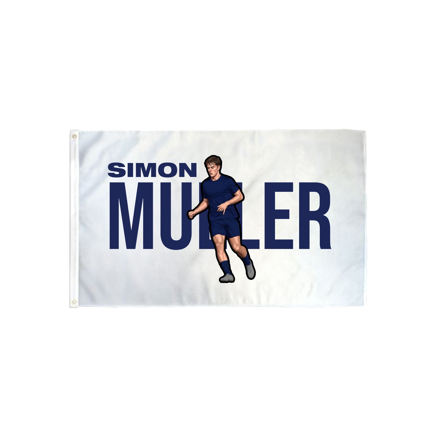 3x5 Flag — Player Name in Classic