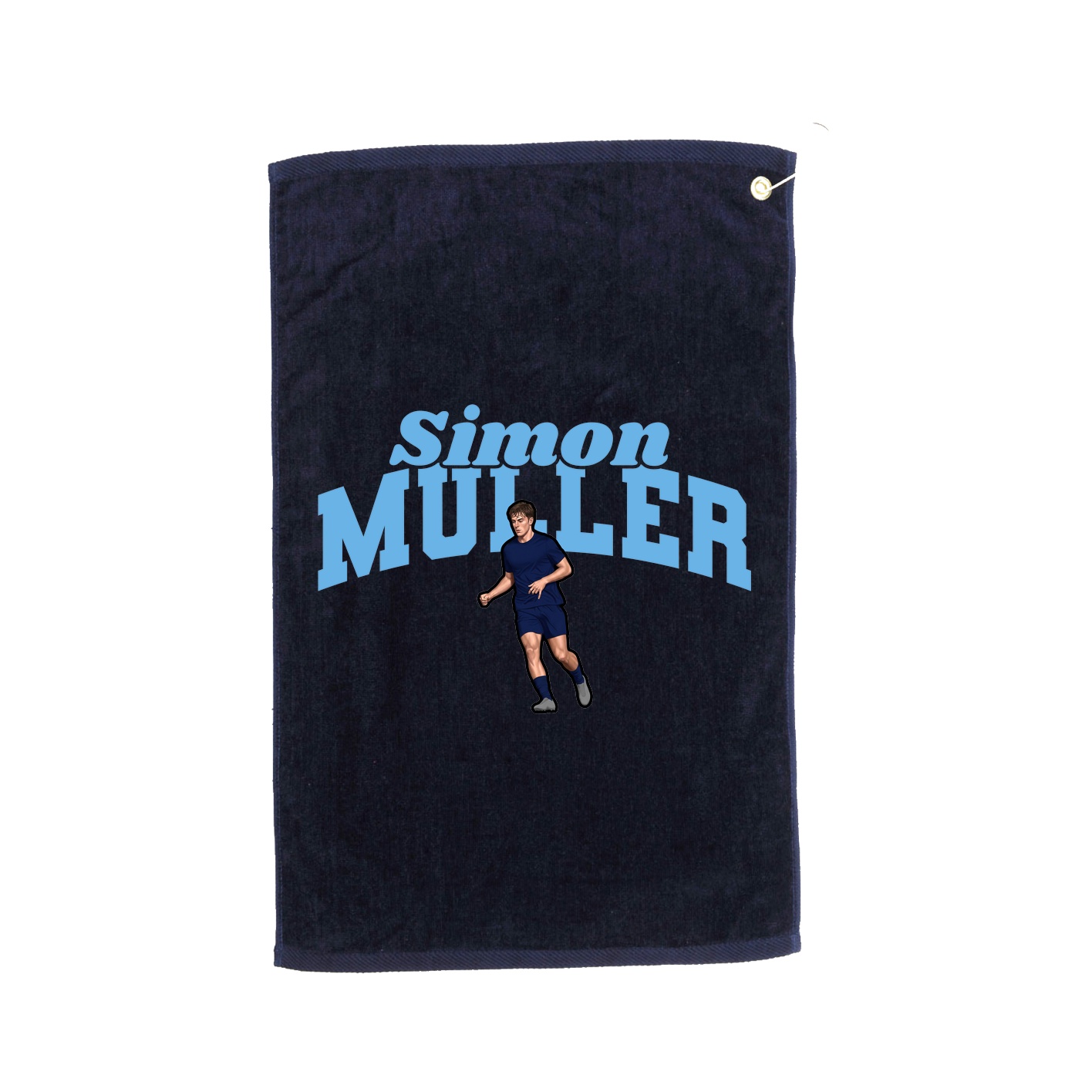 Golf Towel — Signature Arch in Navy