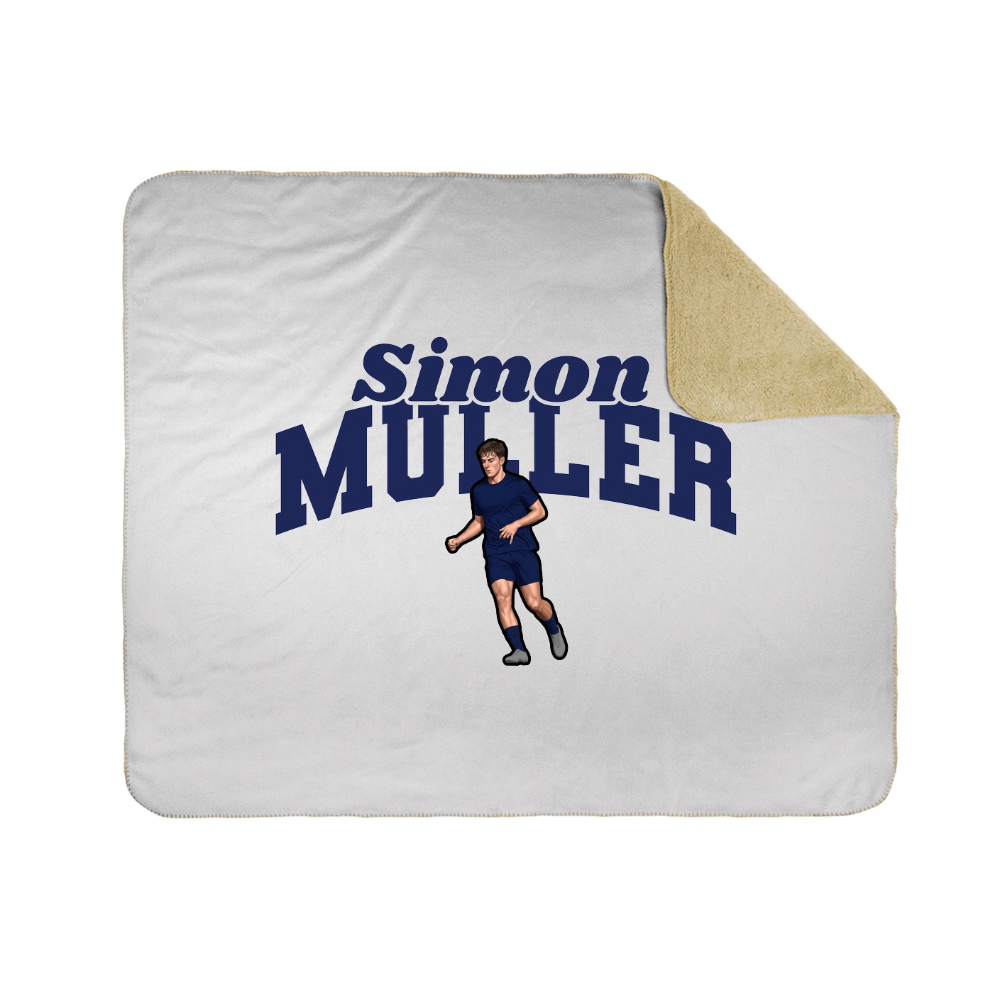 Throw Blanket — Signature Arch in White