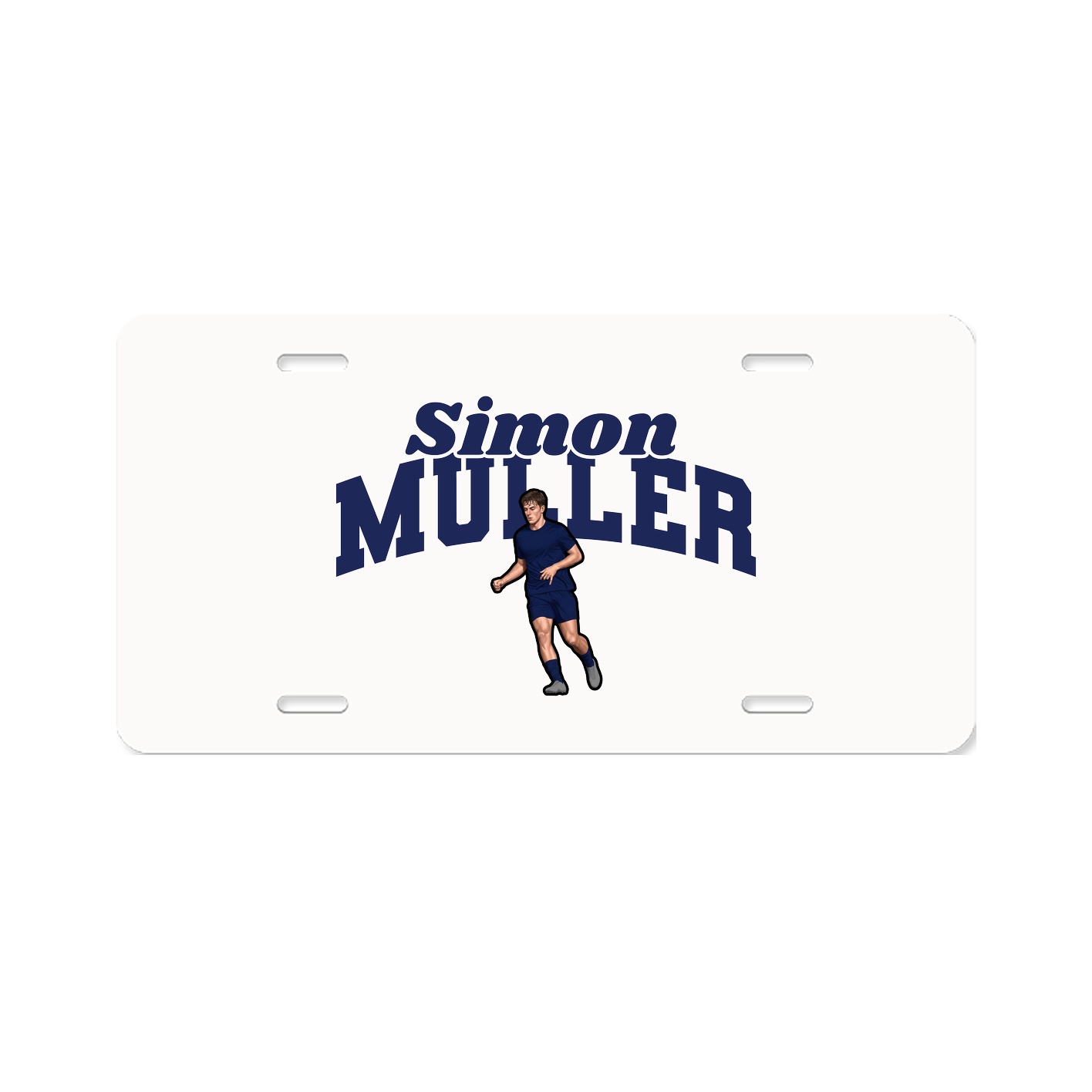 License Plate — Signature Arch in Classic