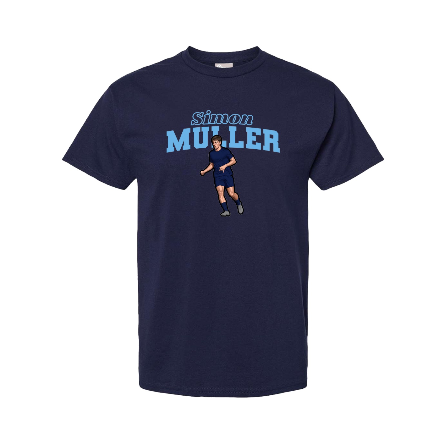 Tee — Name Arch in Navy