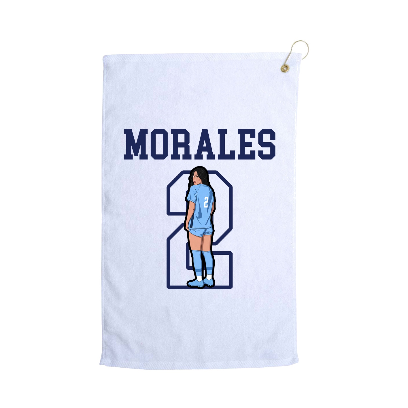 Golf Towel — Shirsey in White