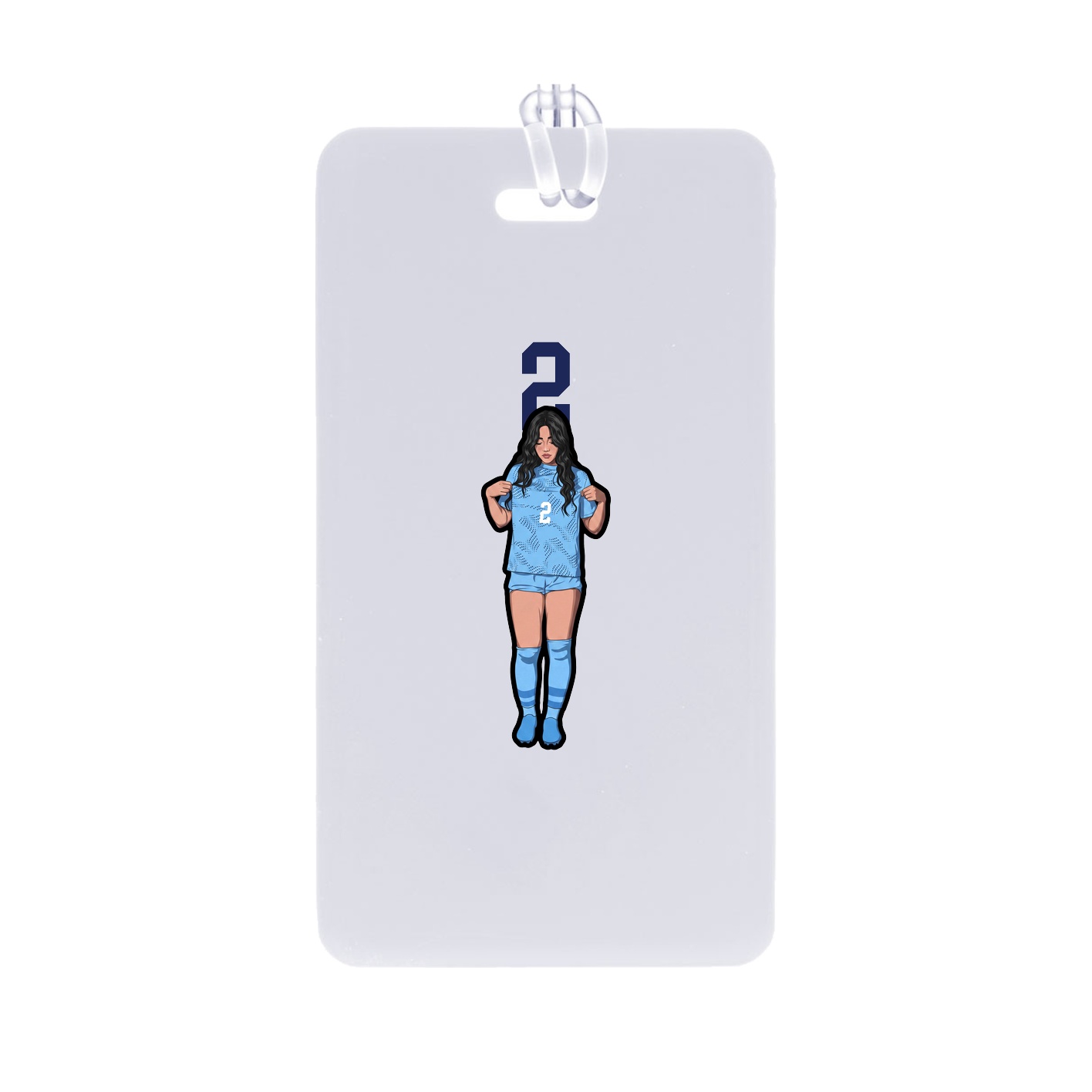Bag Tag — Number Top in Classic