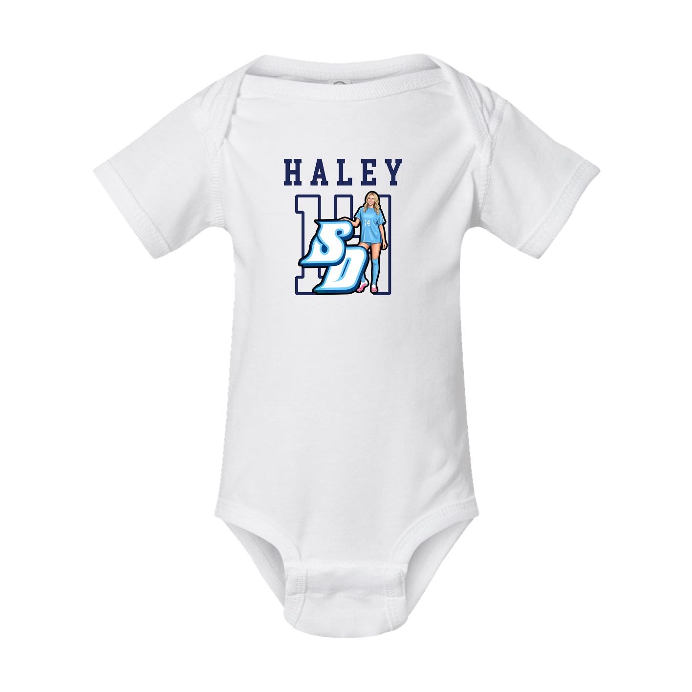 Baby Onesie — Shirsey in White