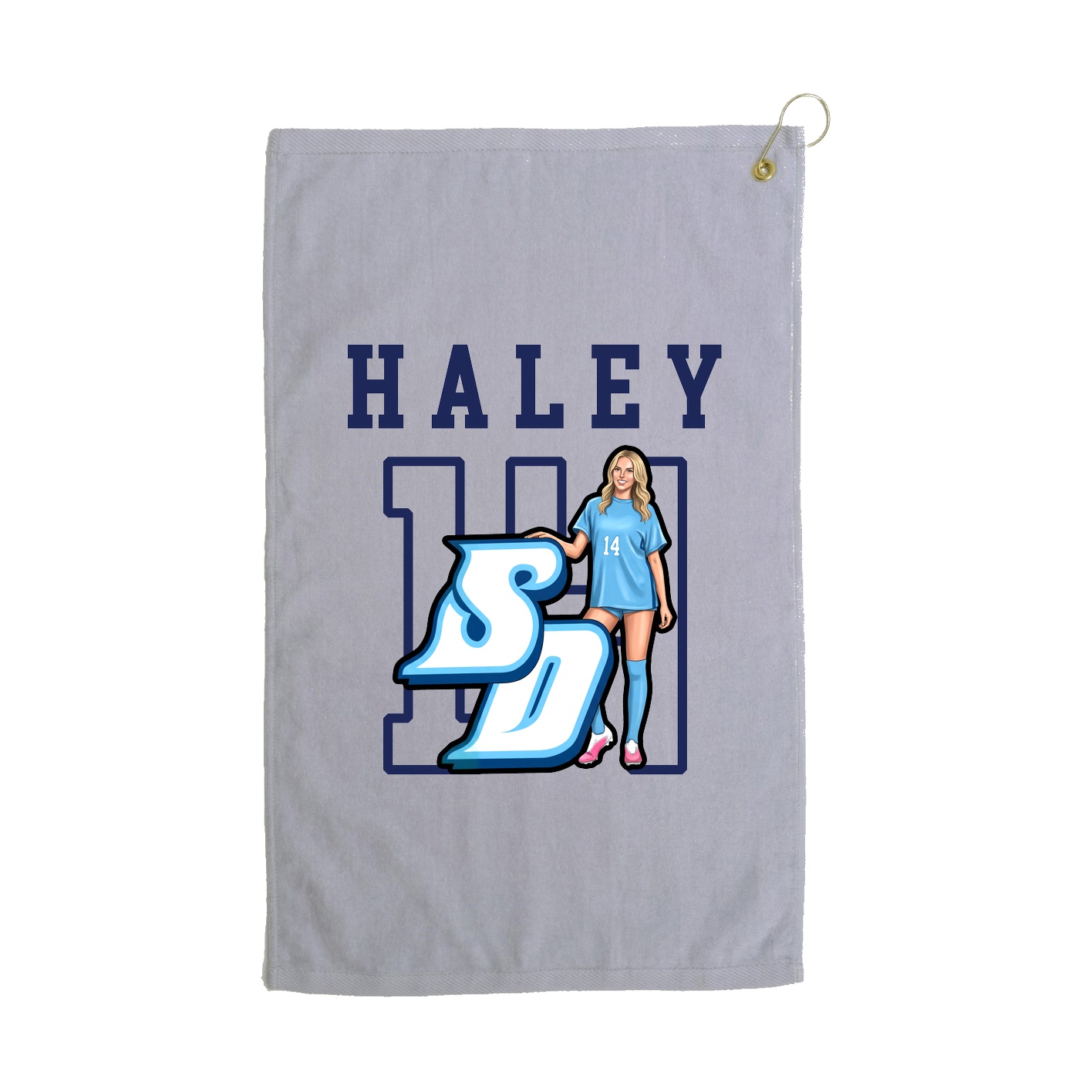 Golf Towel — Shirsey in Grey