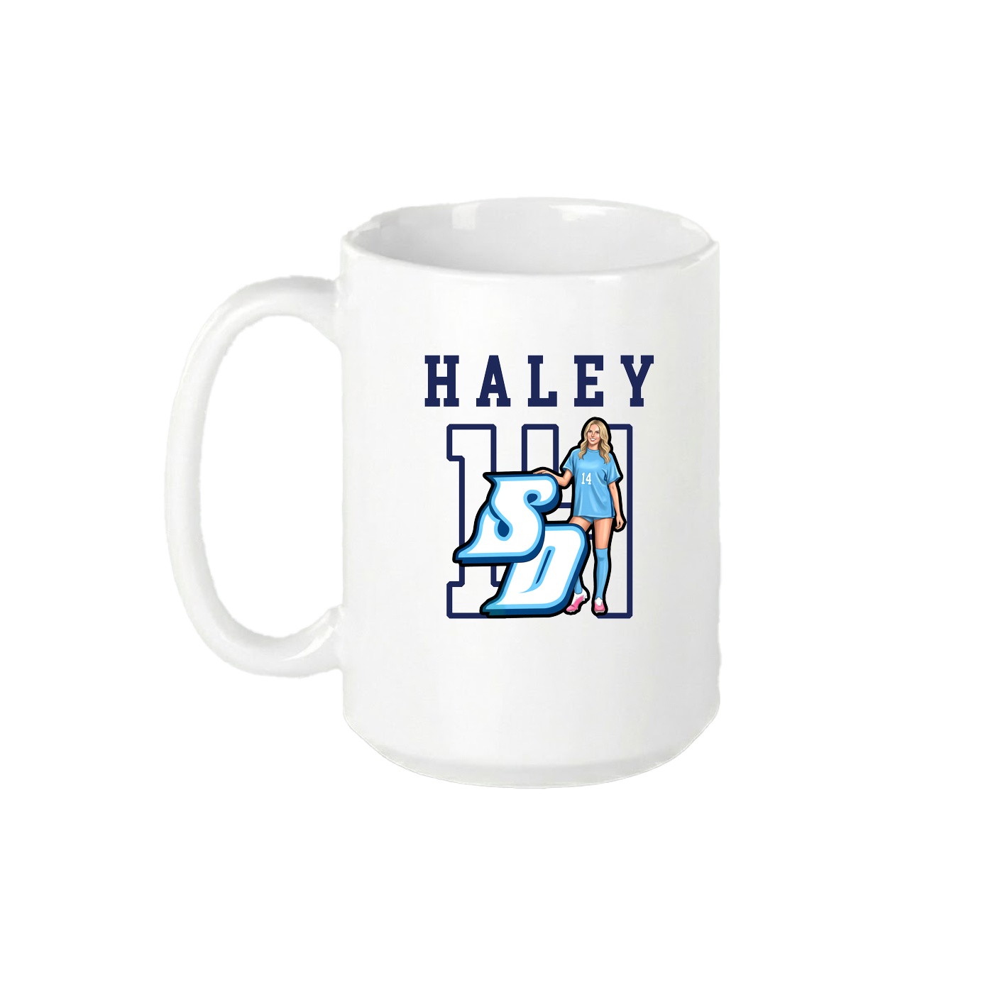 15oz Coffee Mug — Shirsey in White