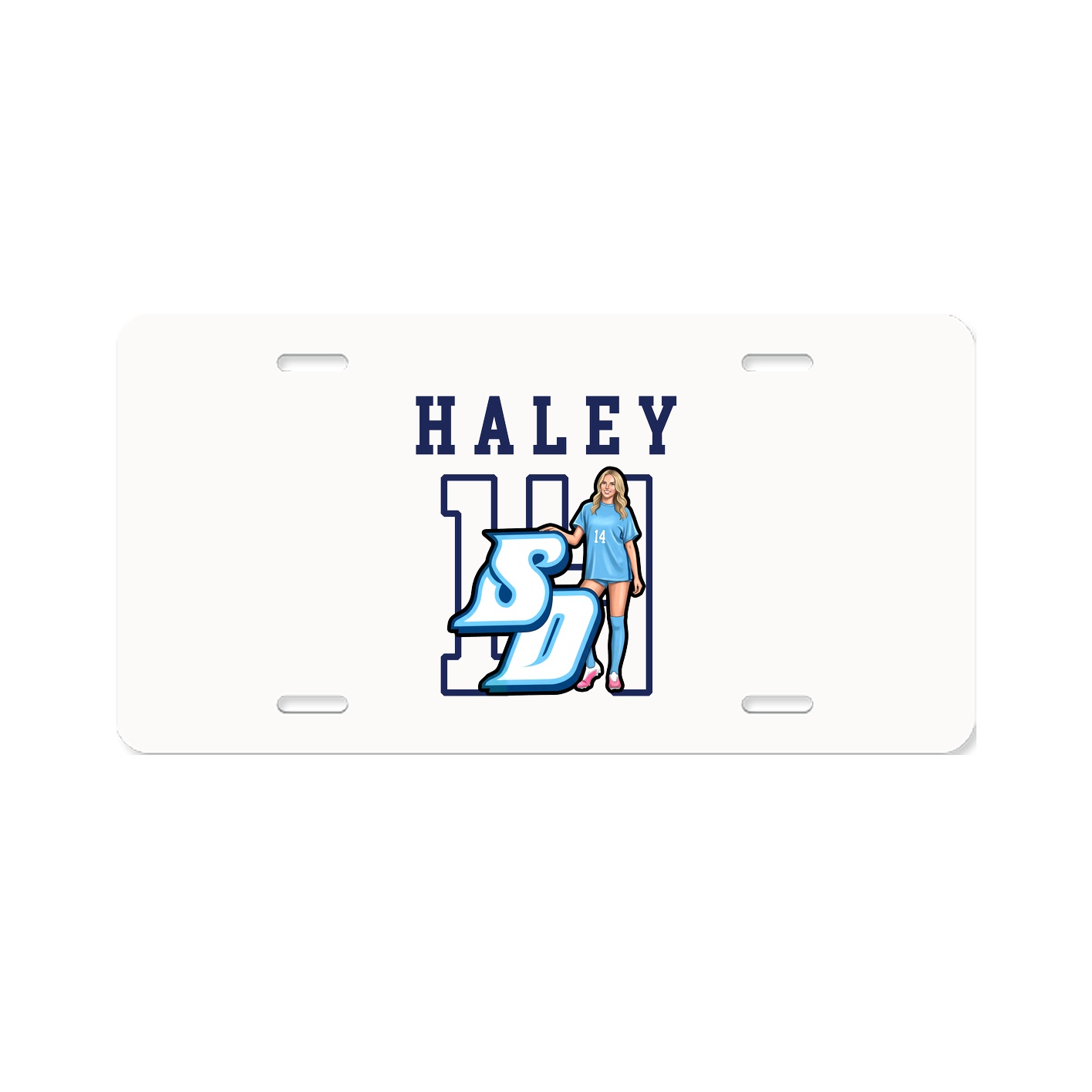 License Plate — Shirsey in Classic