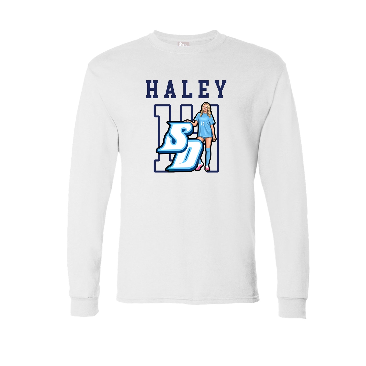 Long Sleeve Tee — Shirsey in White