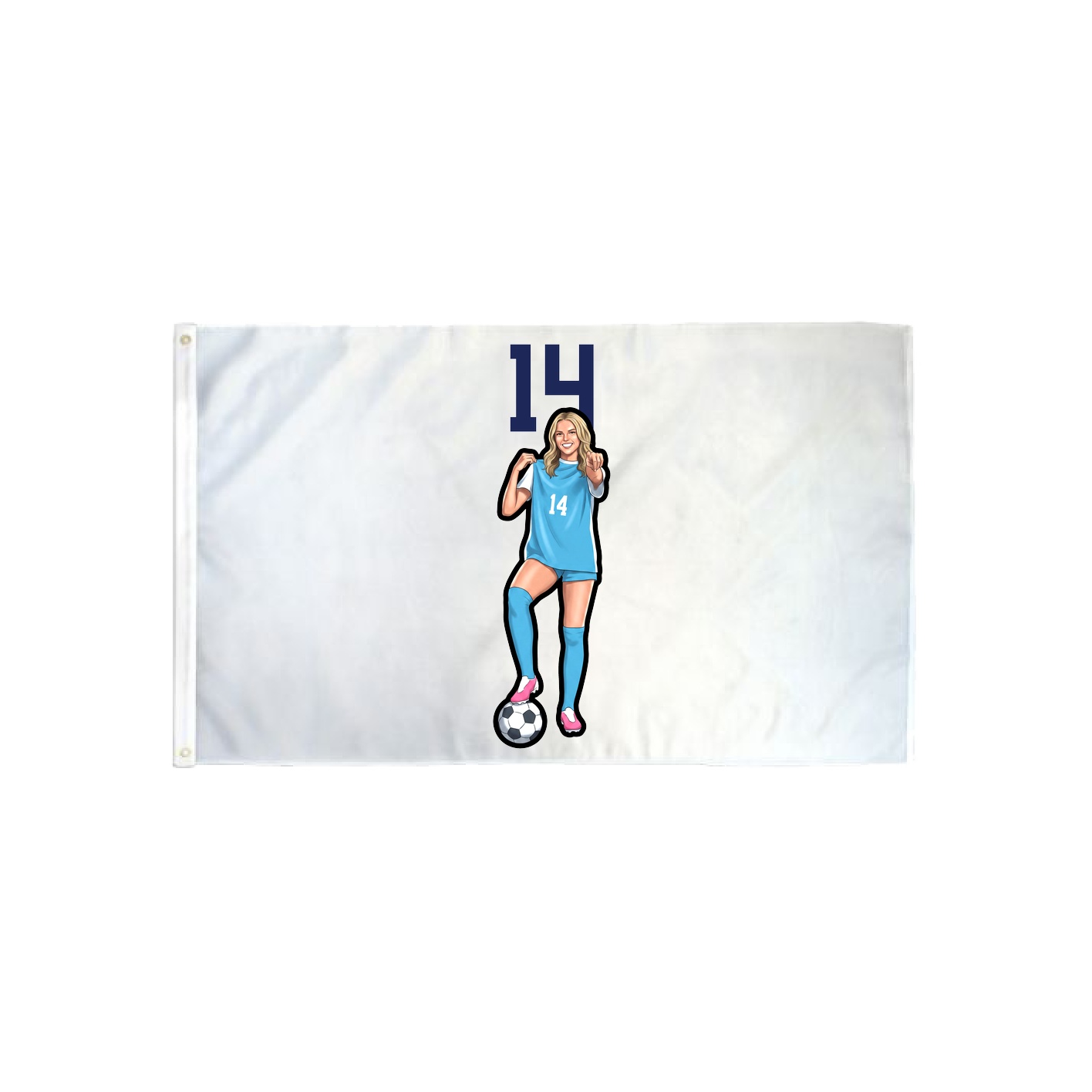 3x5 Flag — Number Top in Classic