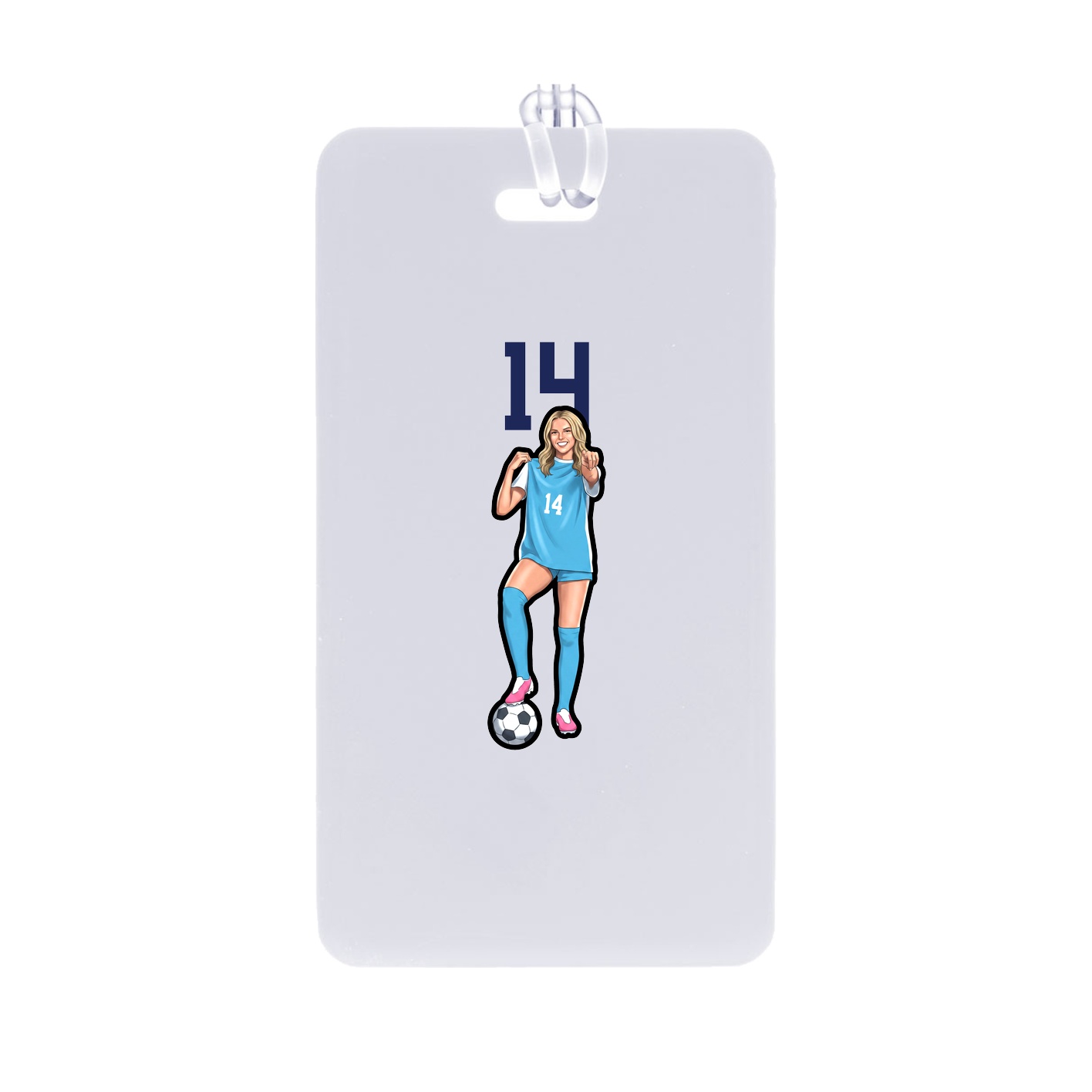 Bag Tag — Number Top in Classic
