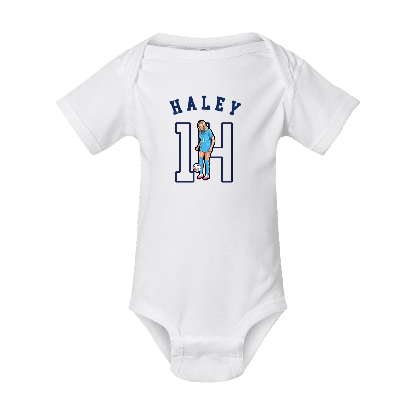 Baby Onesie — Shirsey Arch in White