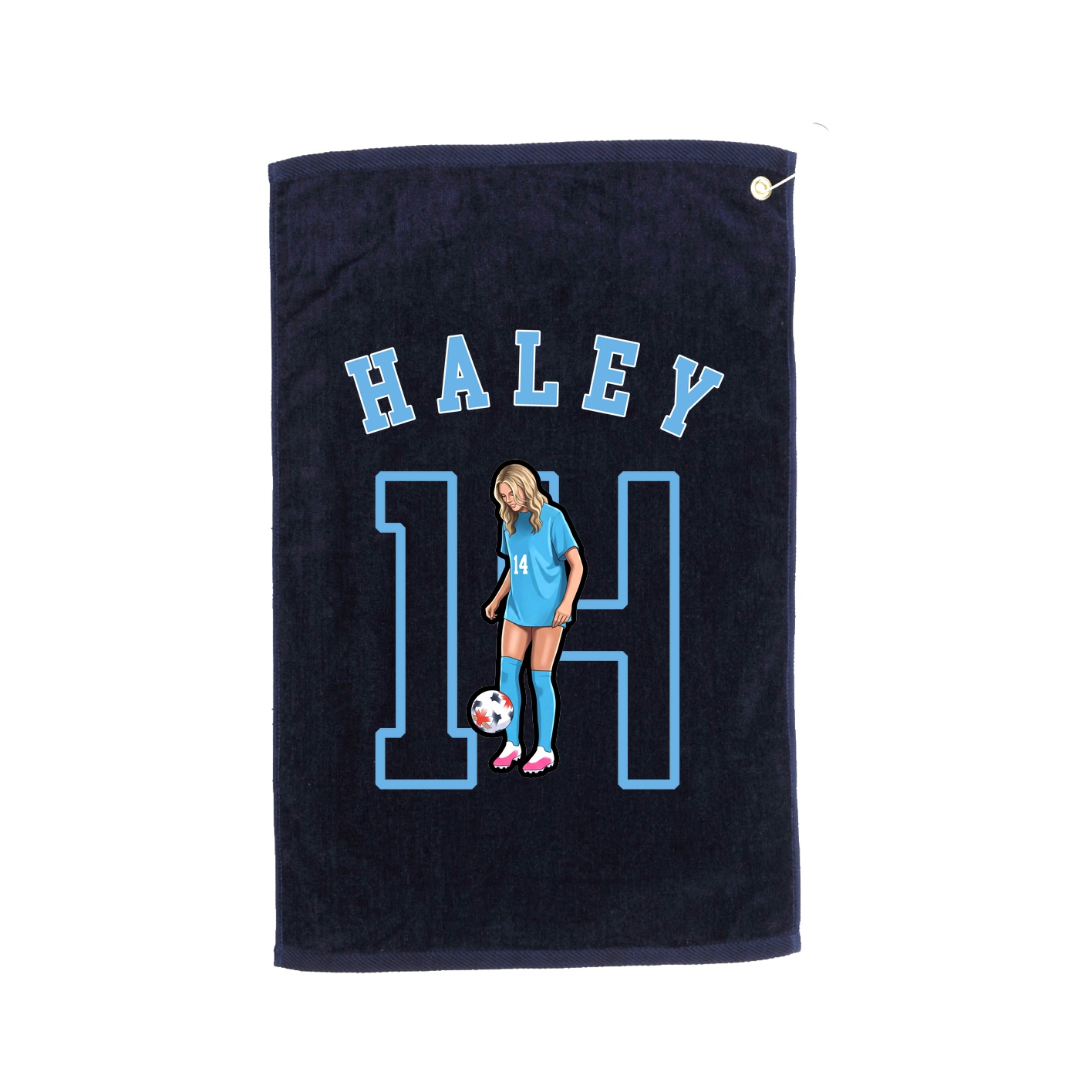 Golf Towel — Shirsey Arch in Navy