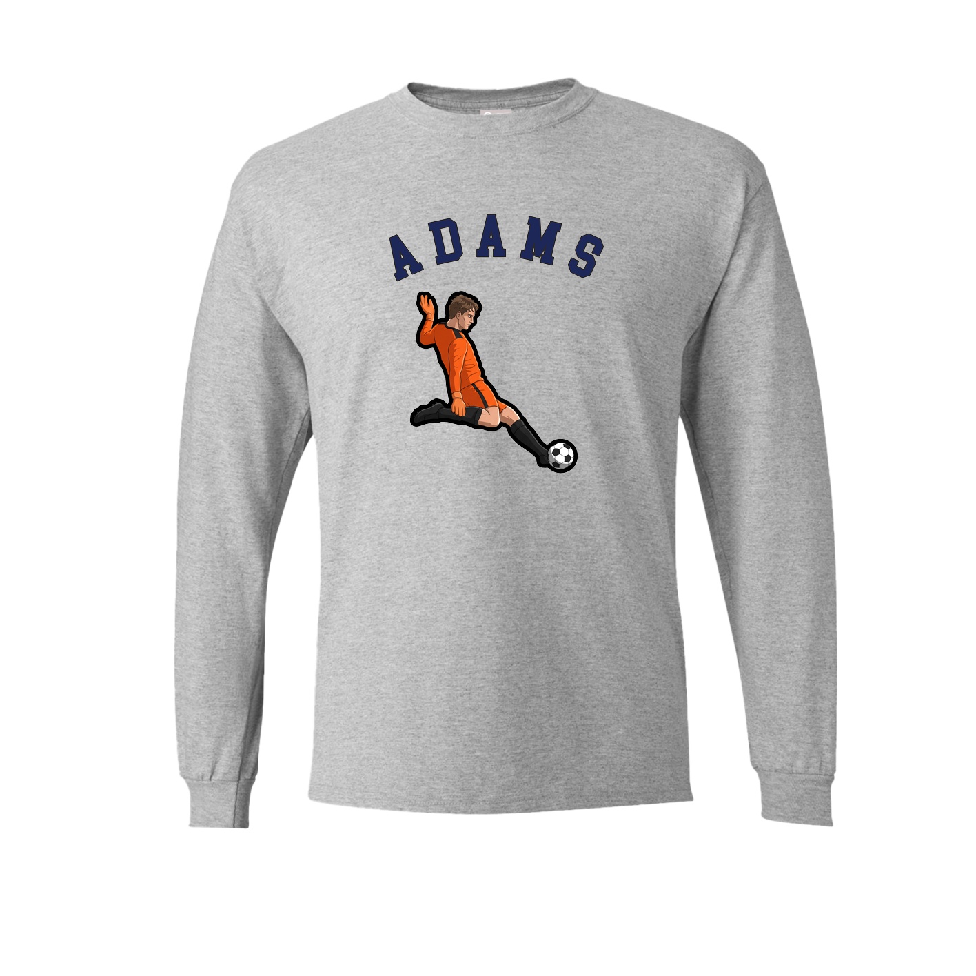Long Sleeve Tee — Shirsey Arch in Grey