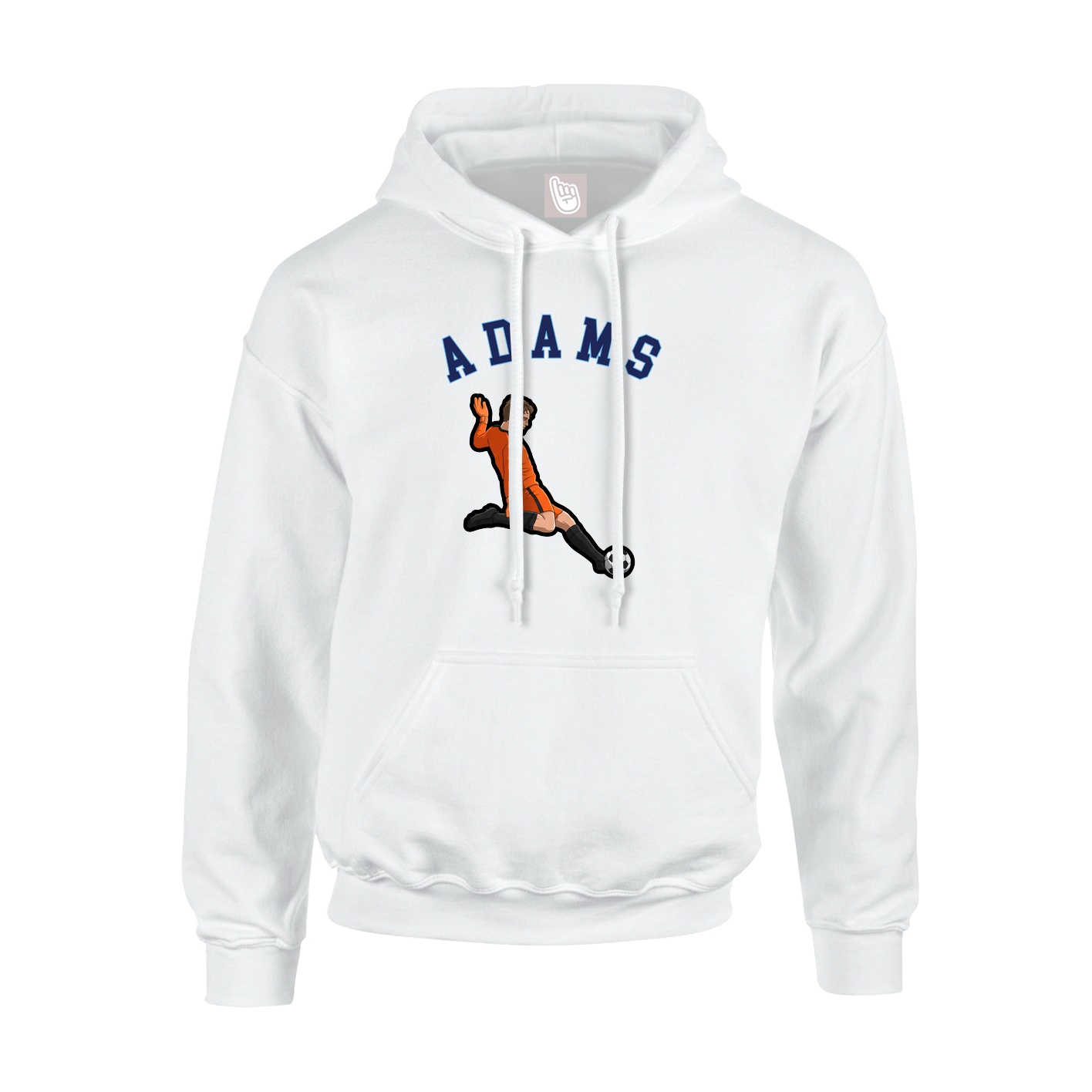 Hoodie — Shirsey Arch in White