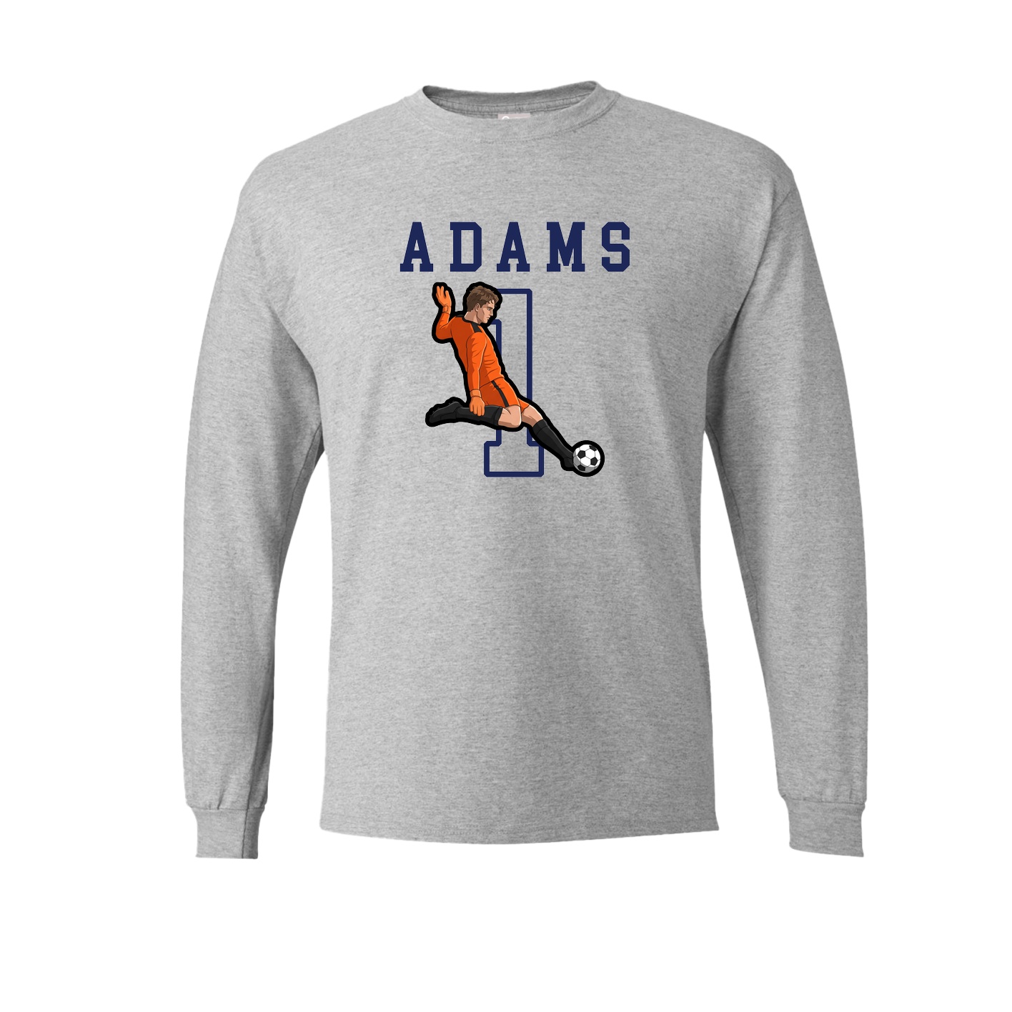 Long Sleeve Tee — Shirsey in Grey