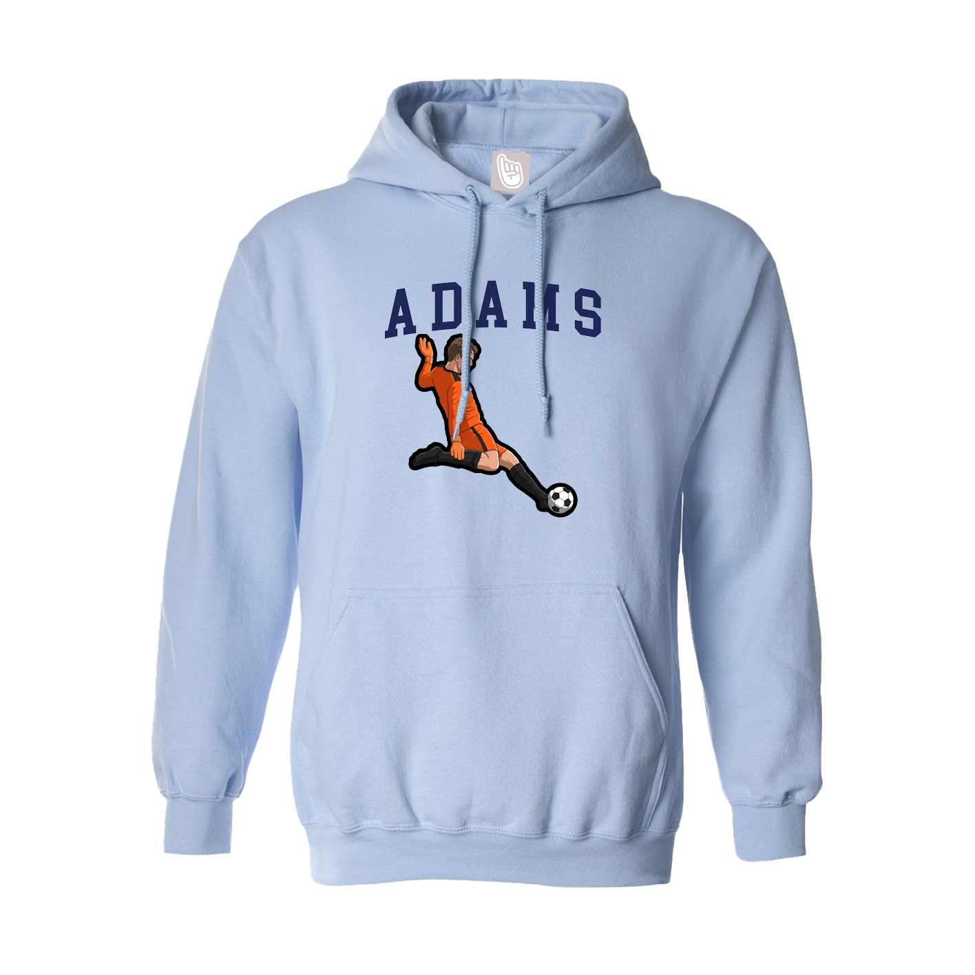 Hoodie — Shirsey in Light Blue