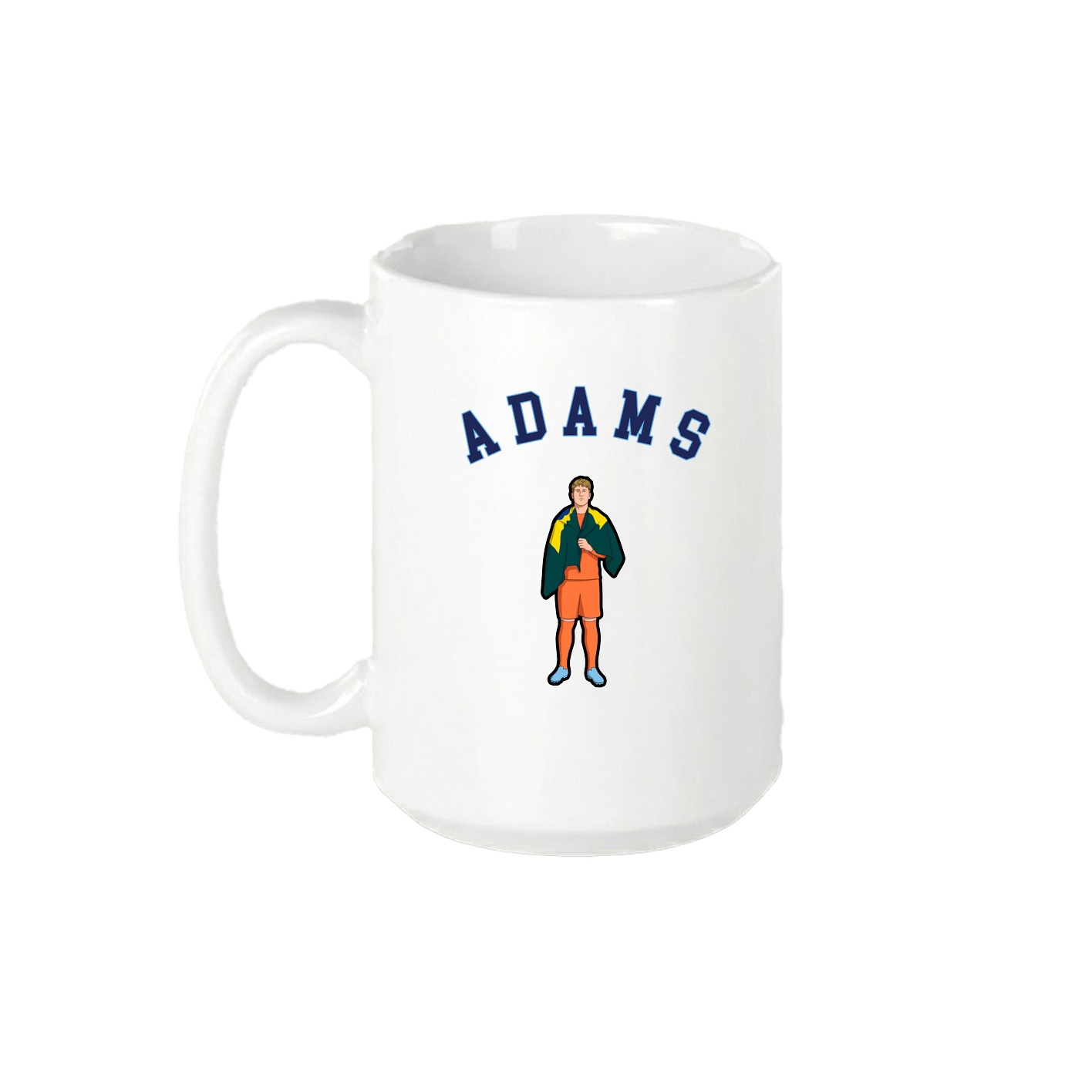 15oz Coffee Mug — Shirsey Arch in White