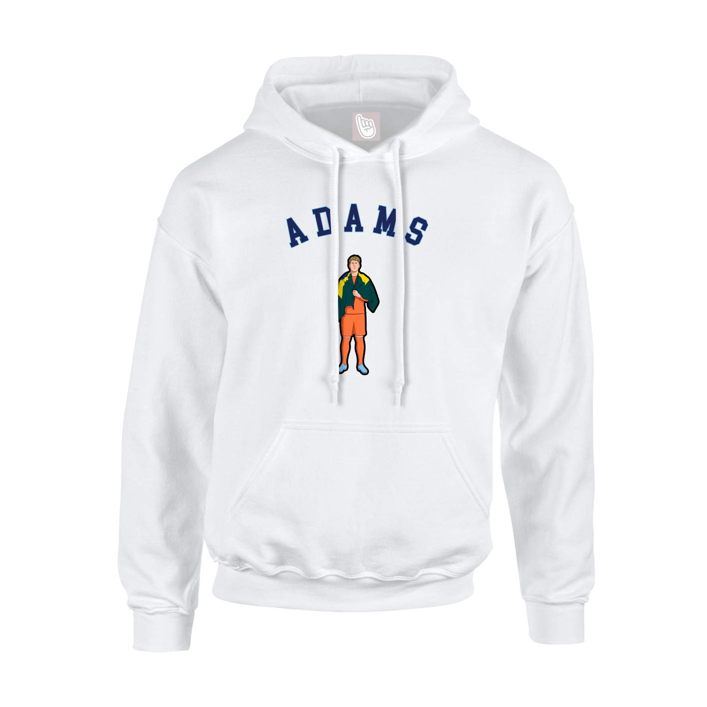Hoodie — Shirsey Arch in White