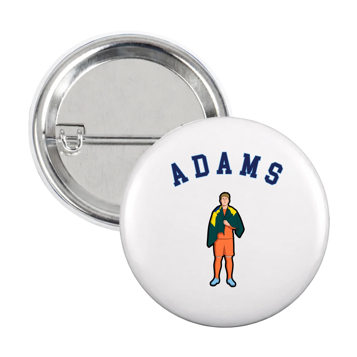 Game Day Button — Shirsey Arch in White