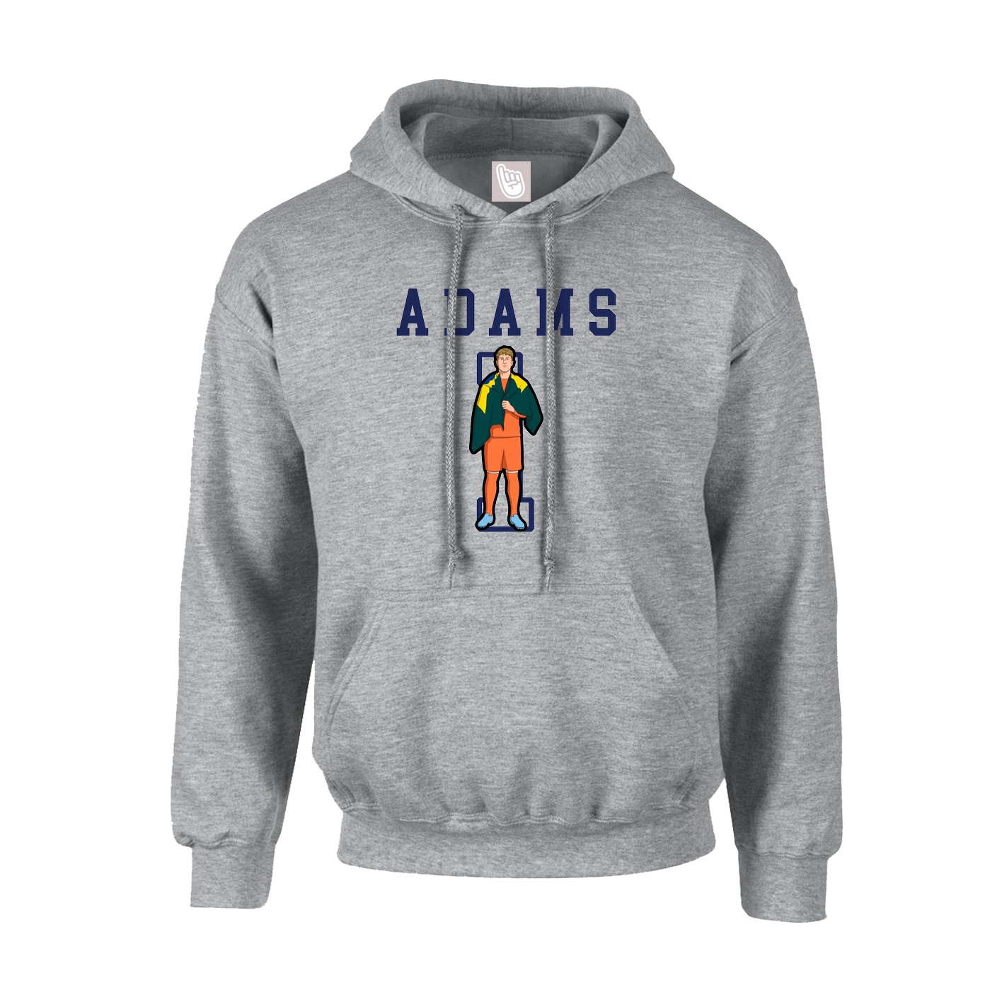Hoodie — Shirsey in Grey