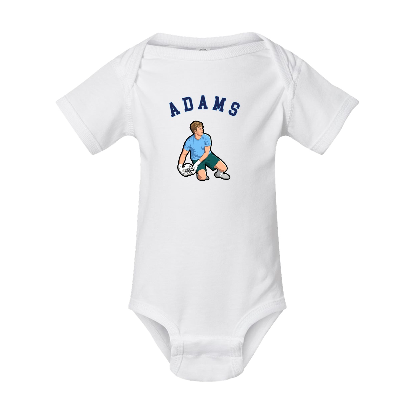 Baby Onesie — Shirsey Arch in White