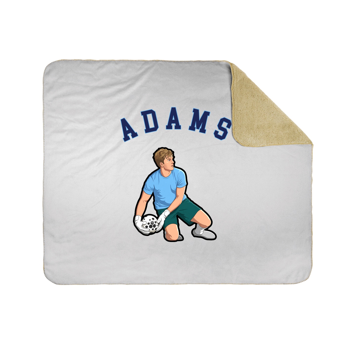 Throw Blanket — Shirsey Arch in White