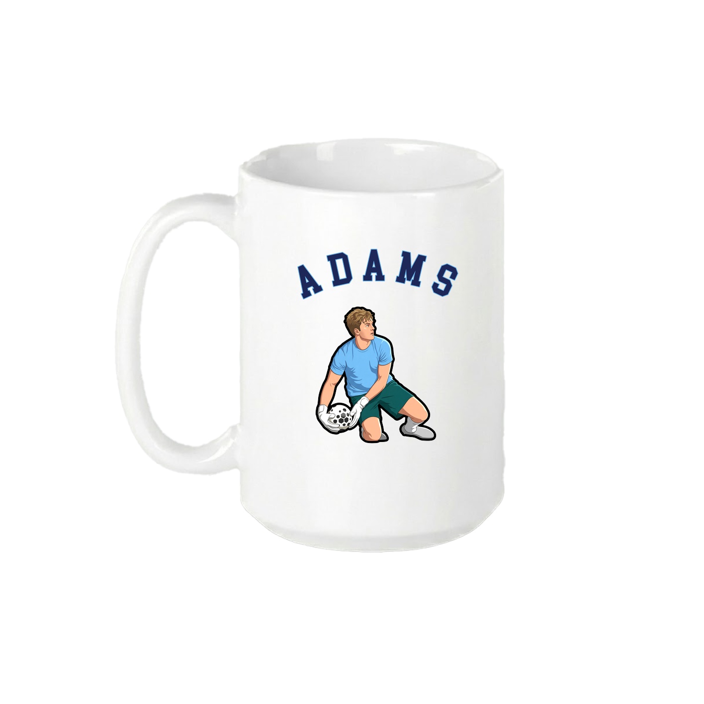 15oz Coffee Mug — Shirsey Arch in White