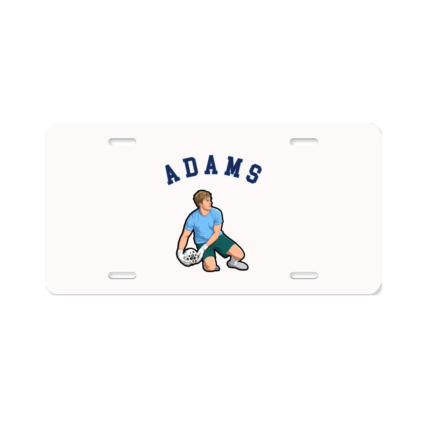 License Plate — Shirsey Arch in Classic