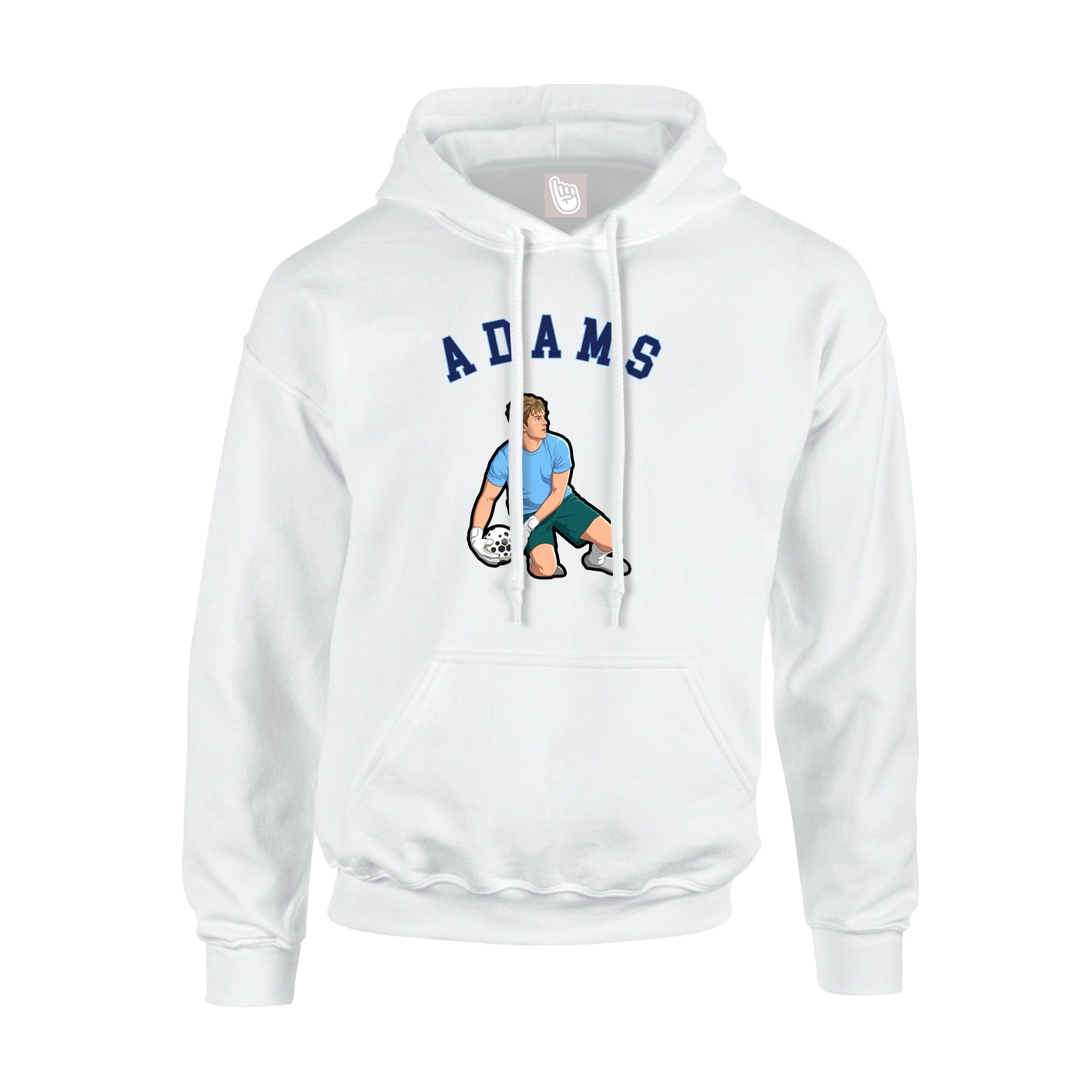 Hoodie — Shirsey Arch in White