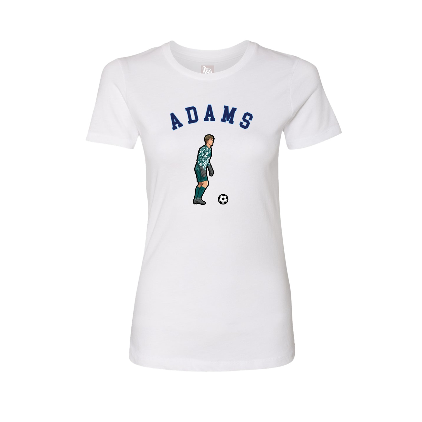 Womens Tee — Shirsey Arch in White