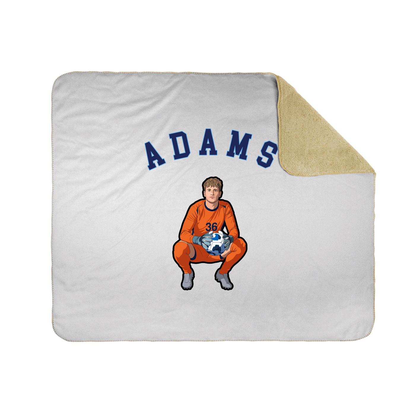 Throw Blanket — Shirsey Arch in White