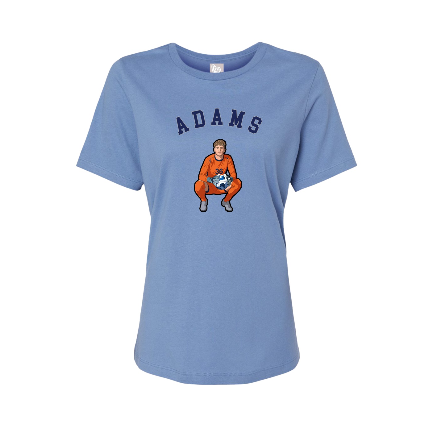 Womens Tee — Shirsey Arch in Powder Blue