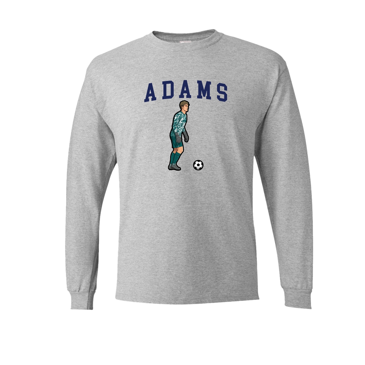 Long Sleeve Tee — Shirsey in Grey