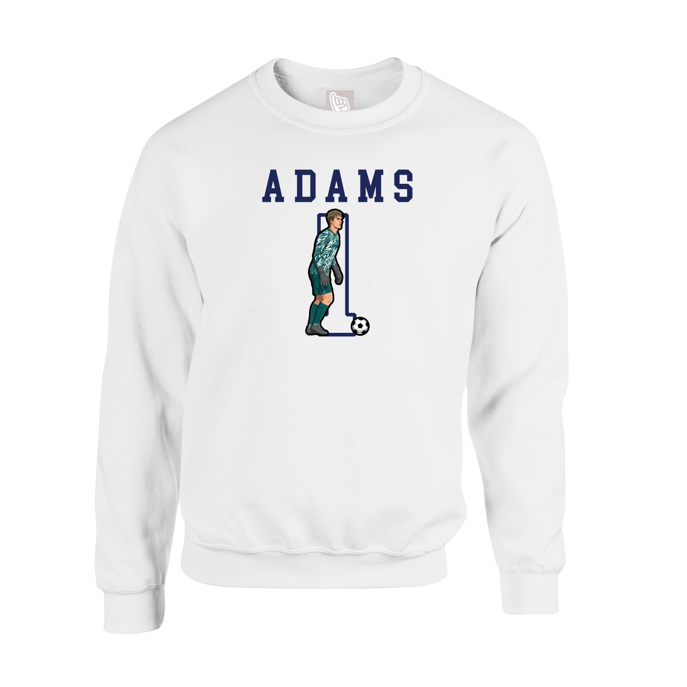 Fleece Crew — Shirsey in White