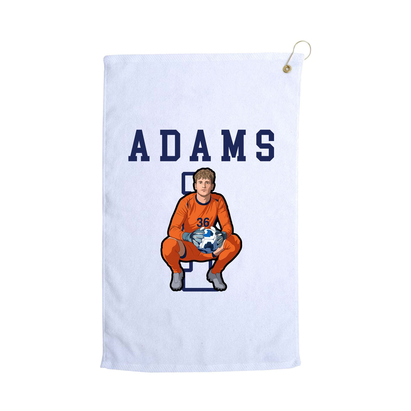 Golf Towel — Shirsey in White