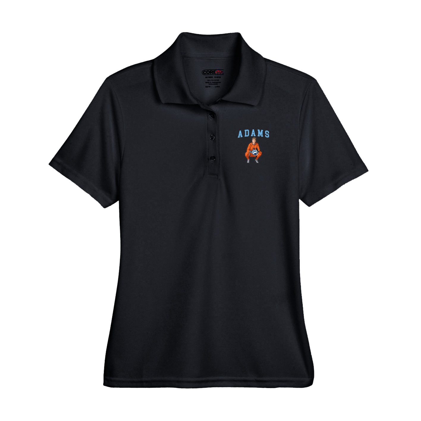 Performance Polo — Shirsey in Black