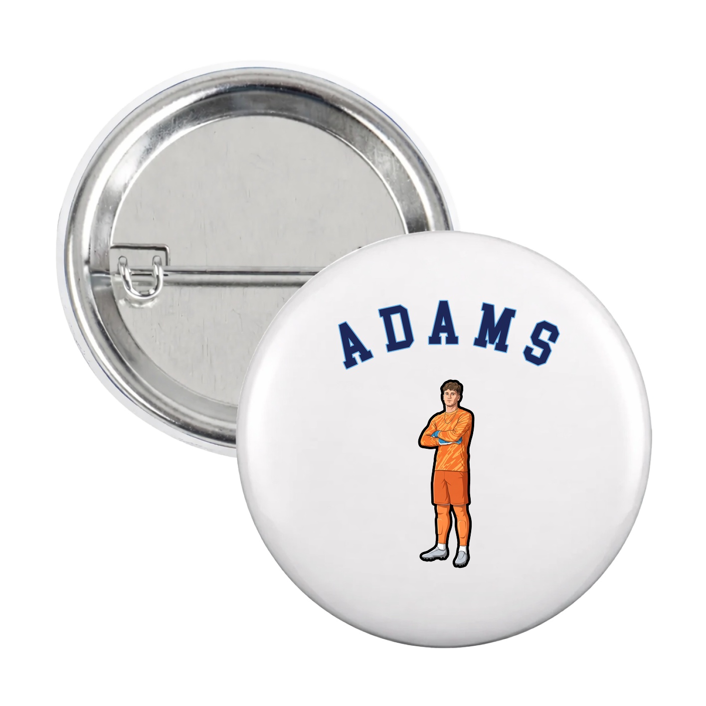 Game Day Button — Shirsey Arch in White