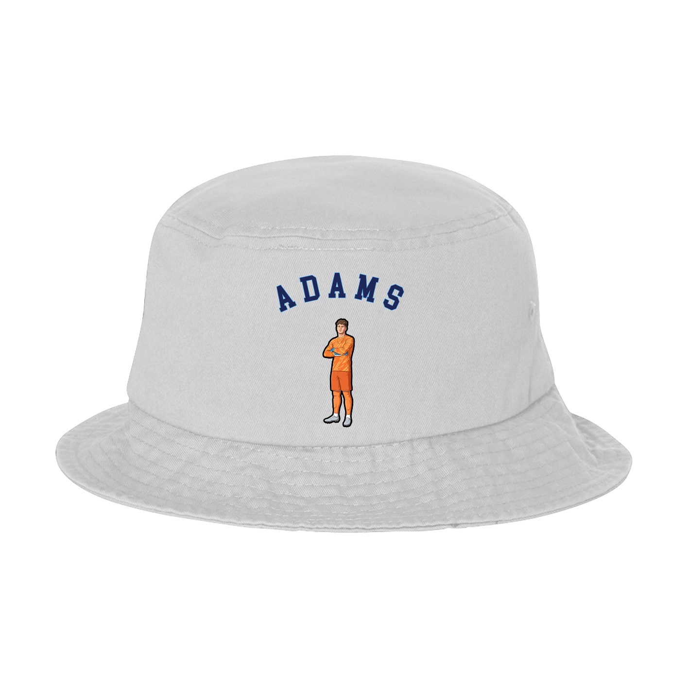 Bucket Cap — Shirsey Arch in White