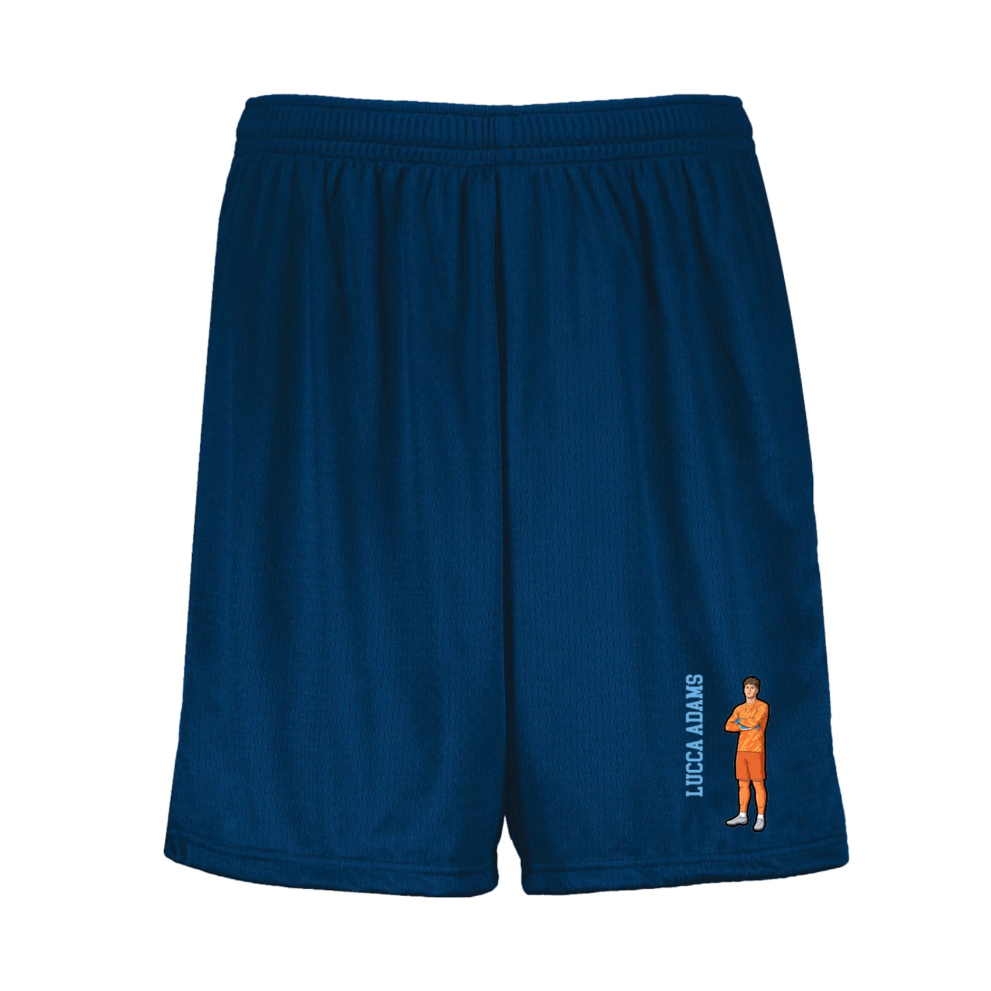 Shorts — Name Vertical in Navy