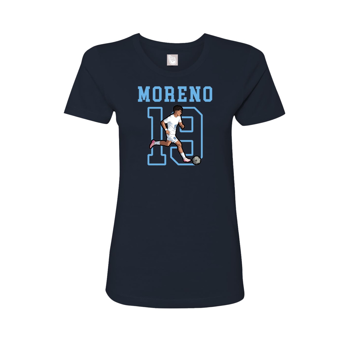 Fitted Women's Tee — Shirsey in Navy