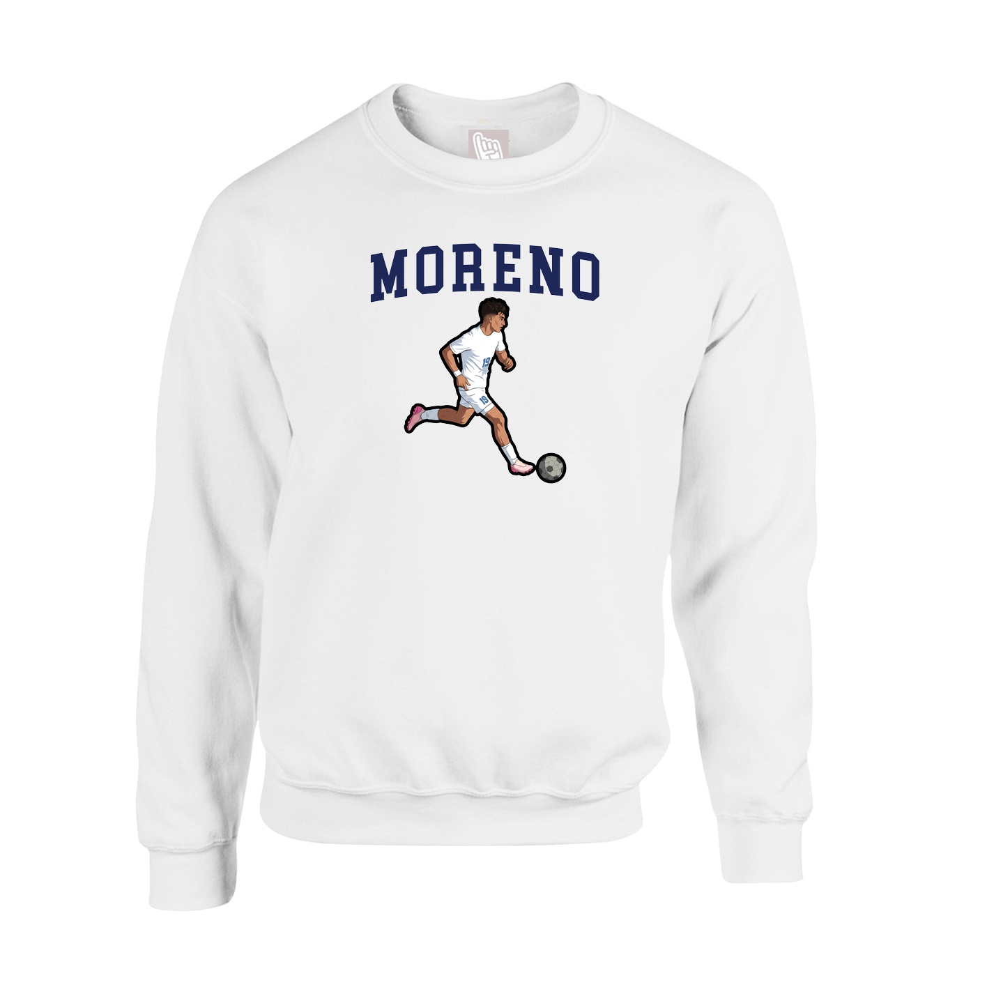 Fleece Crew — Shirsey in White