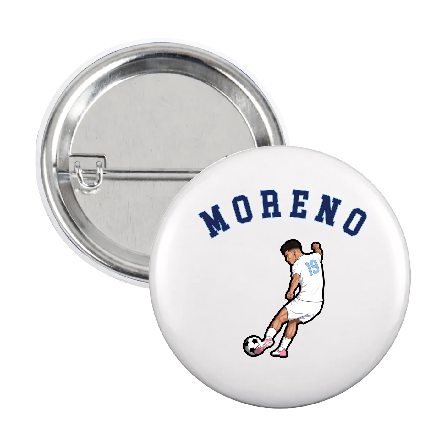 Game Day Button — Shirsey Arch in White