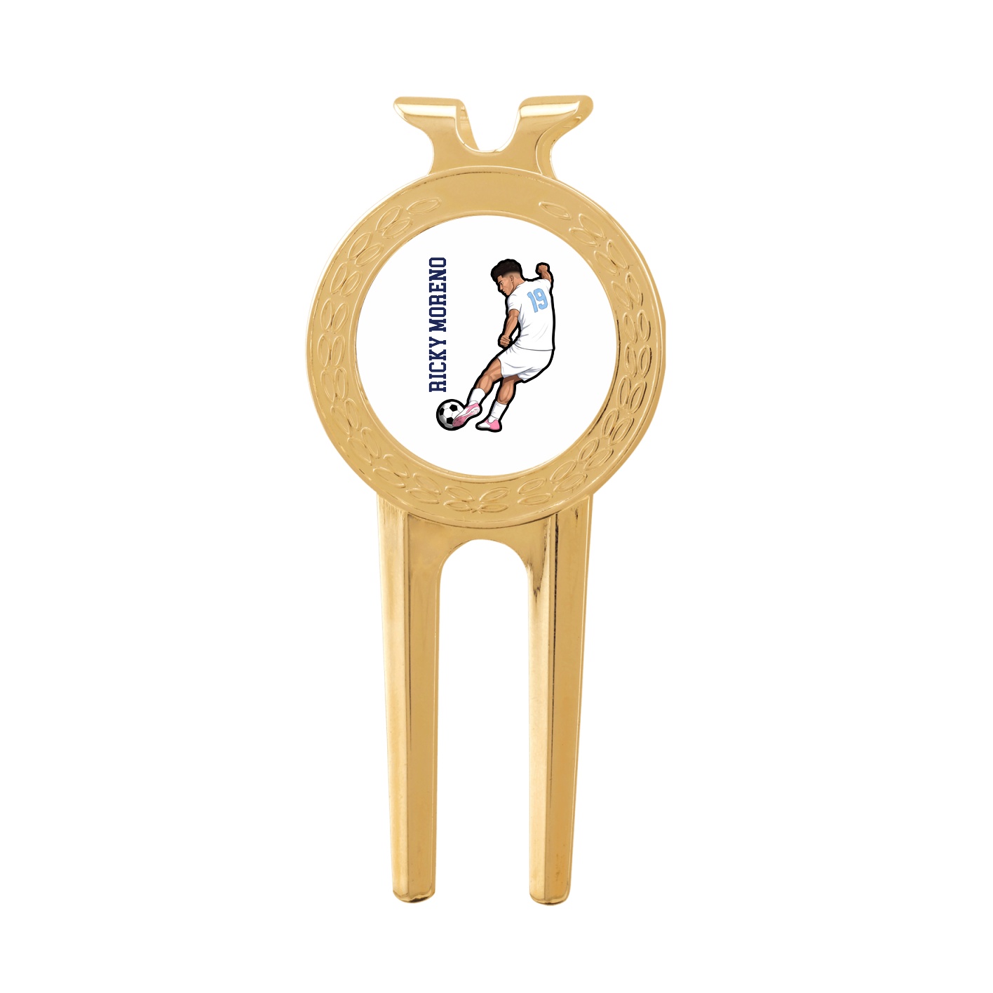 Divot Tool with Ball Marker — Name Vertical in Classic