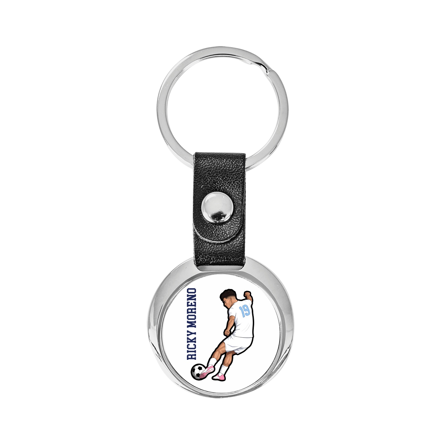 Key Chain — Name Vertical in Classic